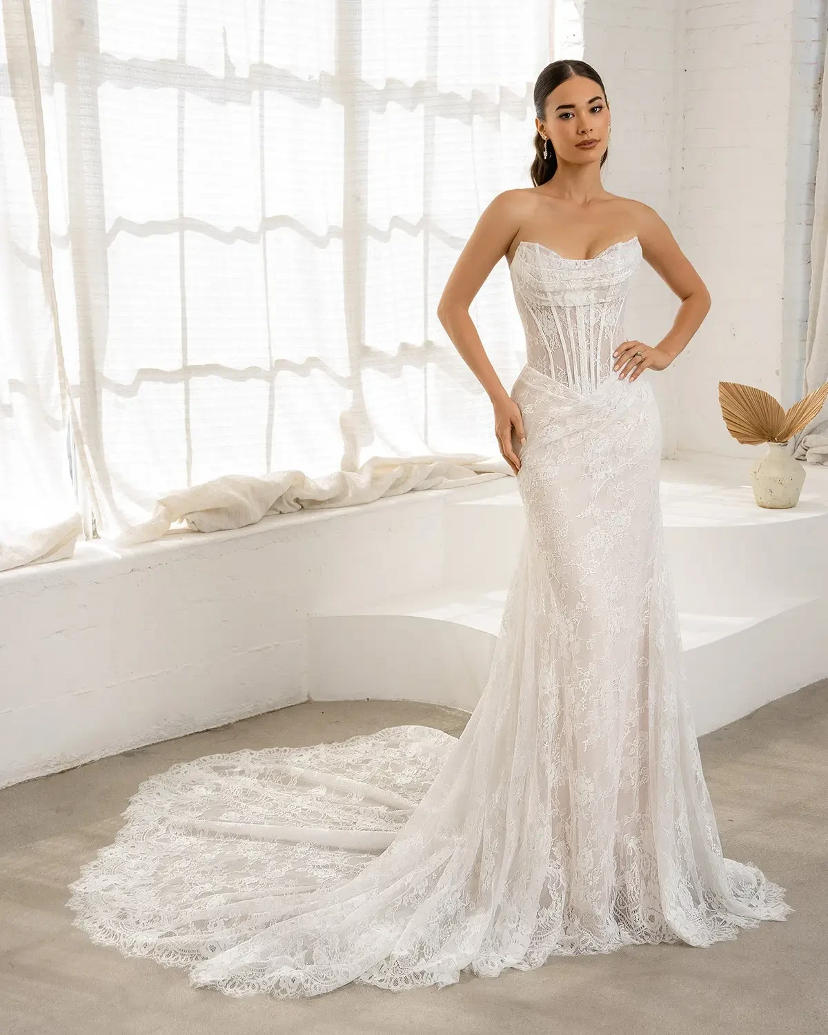 Kitty Chen wedding gown
