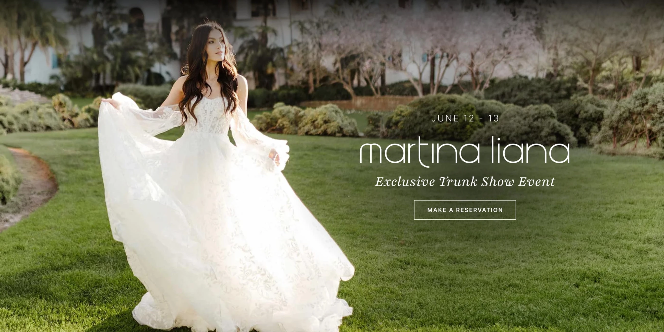 Martina Liana Exclusive Trunk Show Event