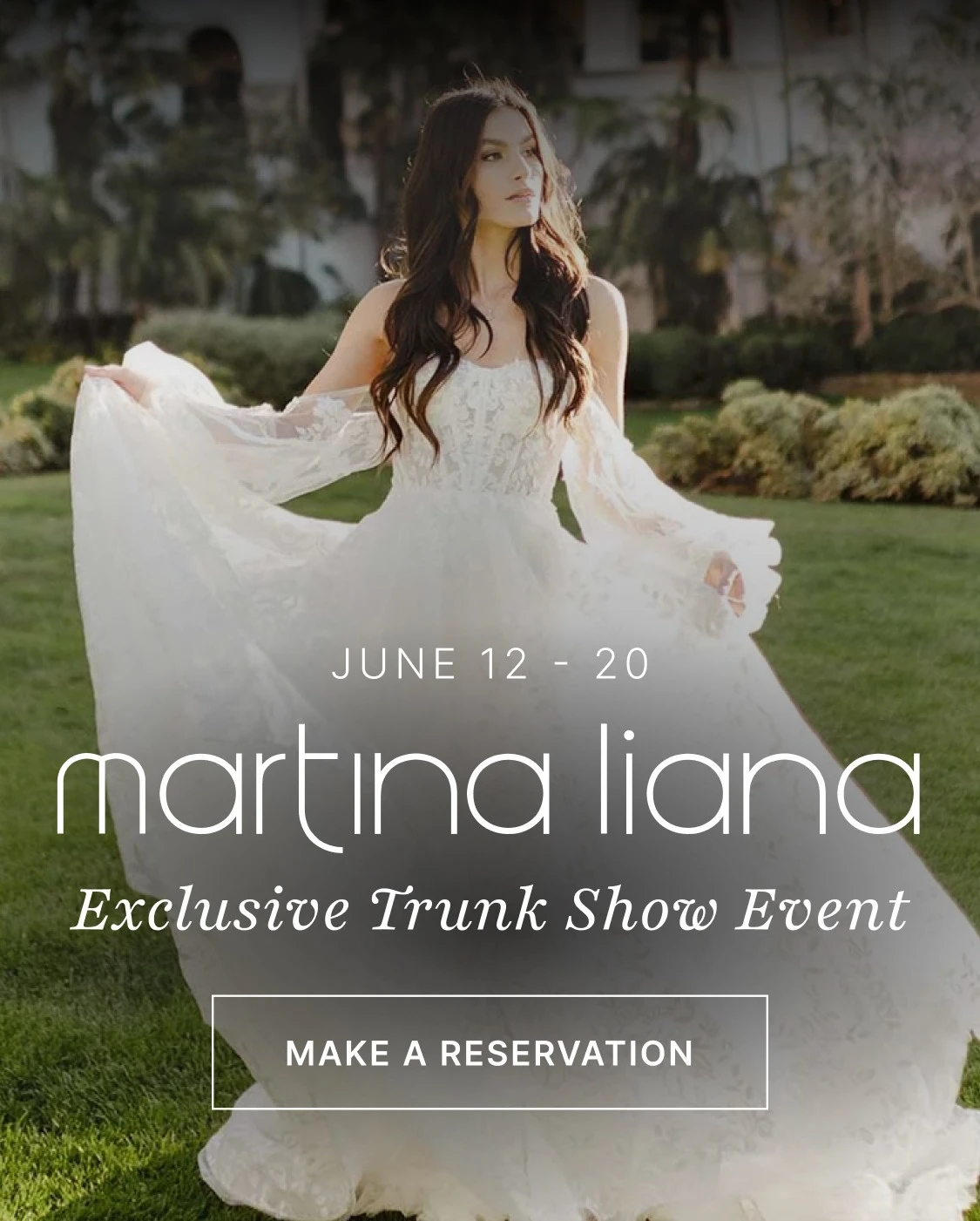 Martina Liana Exclusive Trunk Show Event